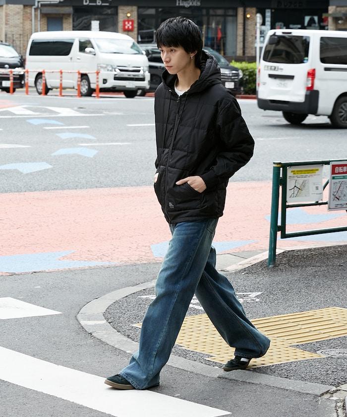 SC前拉鍊羽絨連帽衫