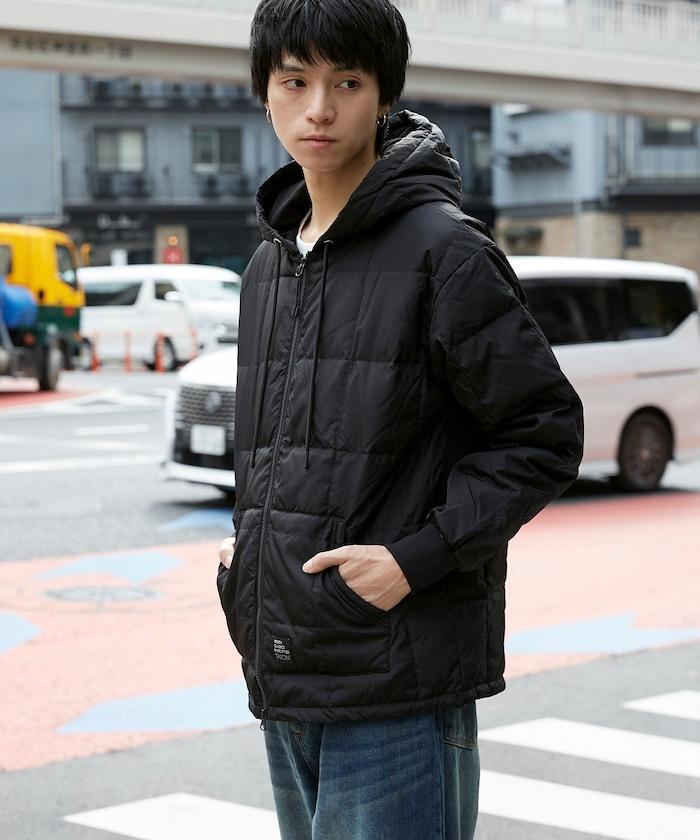 SC前拉鍊羽絨連帽衫