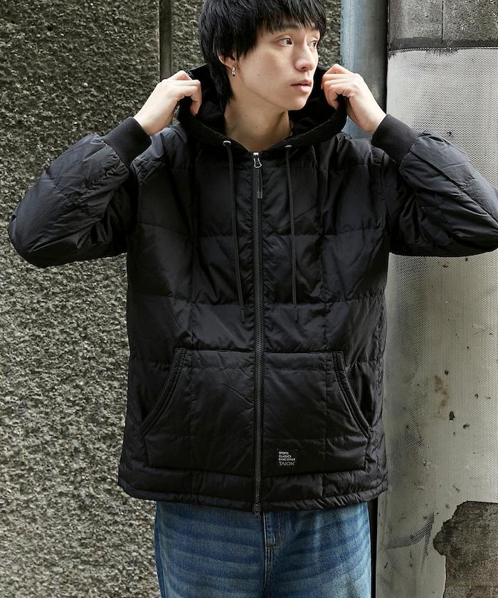 SC前拉鍊羽絨連帽衫