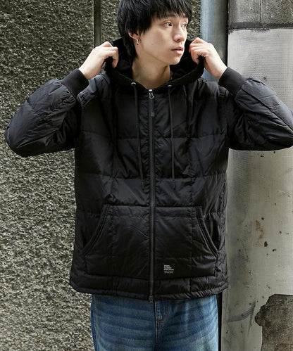 SC前拉鍊羽絨連帽衫