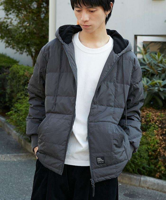 SC前拉鍊羽絨連帽衫