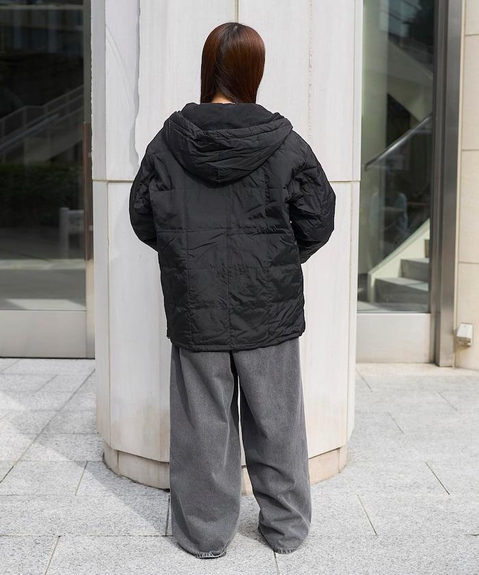 SC前拉鍊羽絨連帽衫