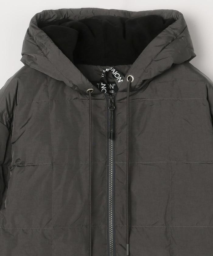 SC前拉鍊羽絨連帽衫