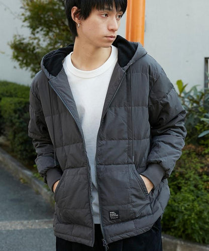 SC前拉鍊羽絨連帽衫