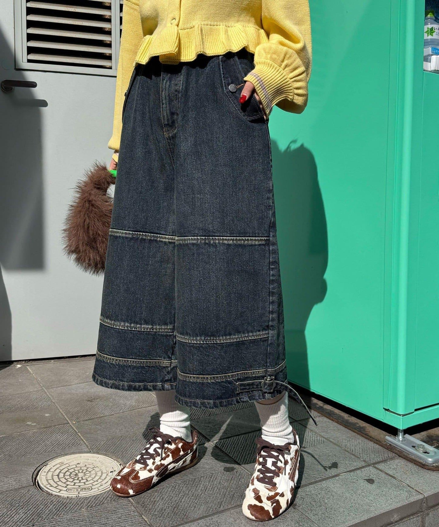 【ANTI WARP /アンチワープ】瑞典風短褲