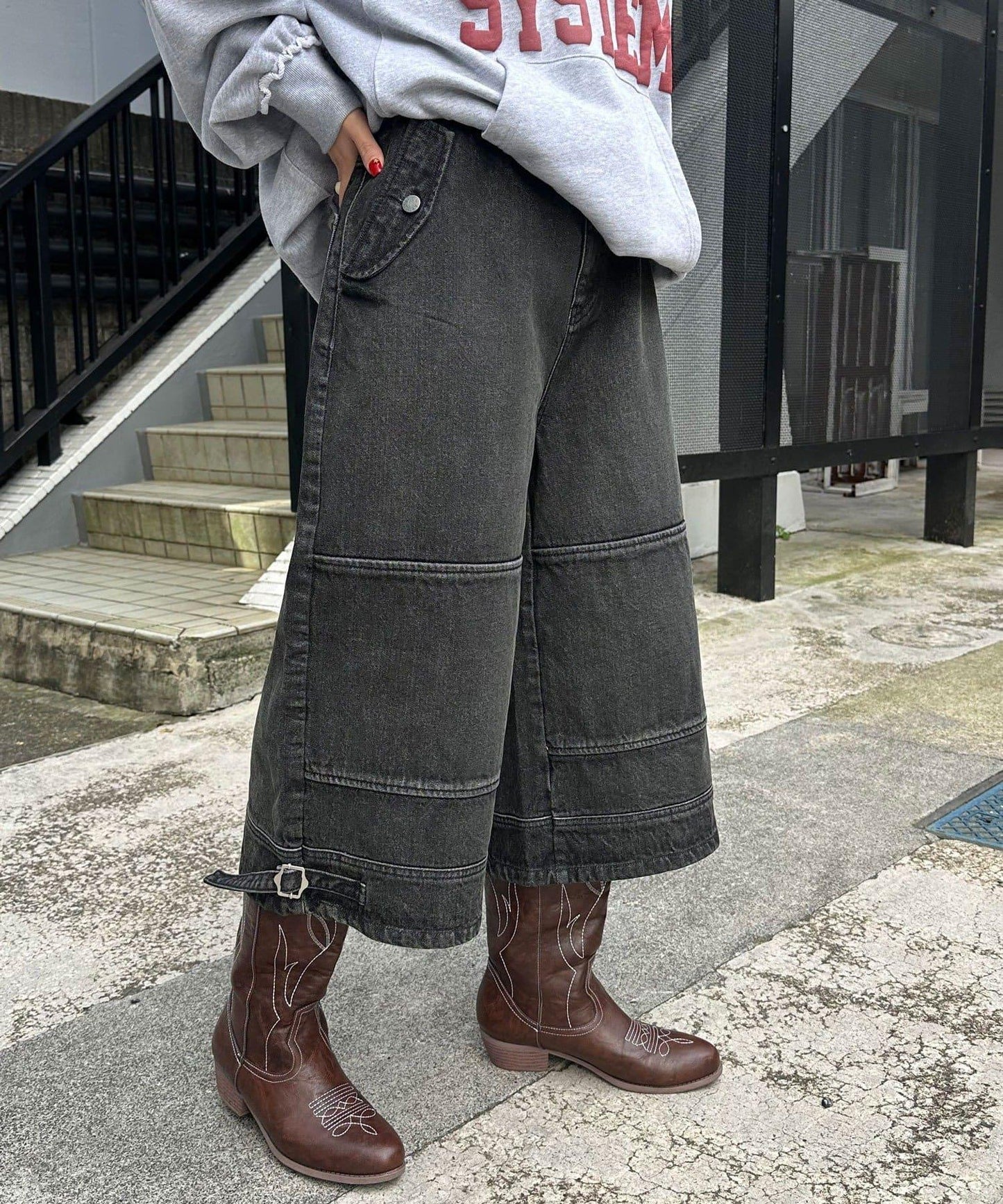 【ANTI WARP /アンチワープ】瑞典風短褲