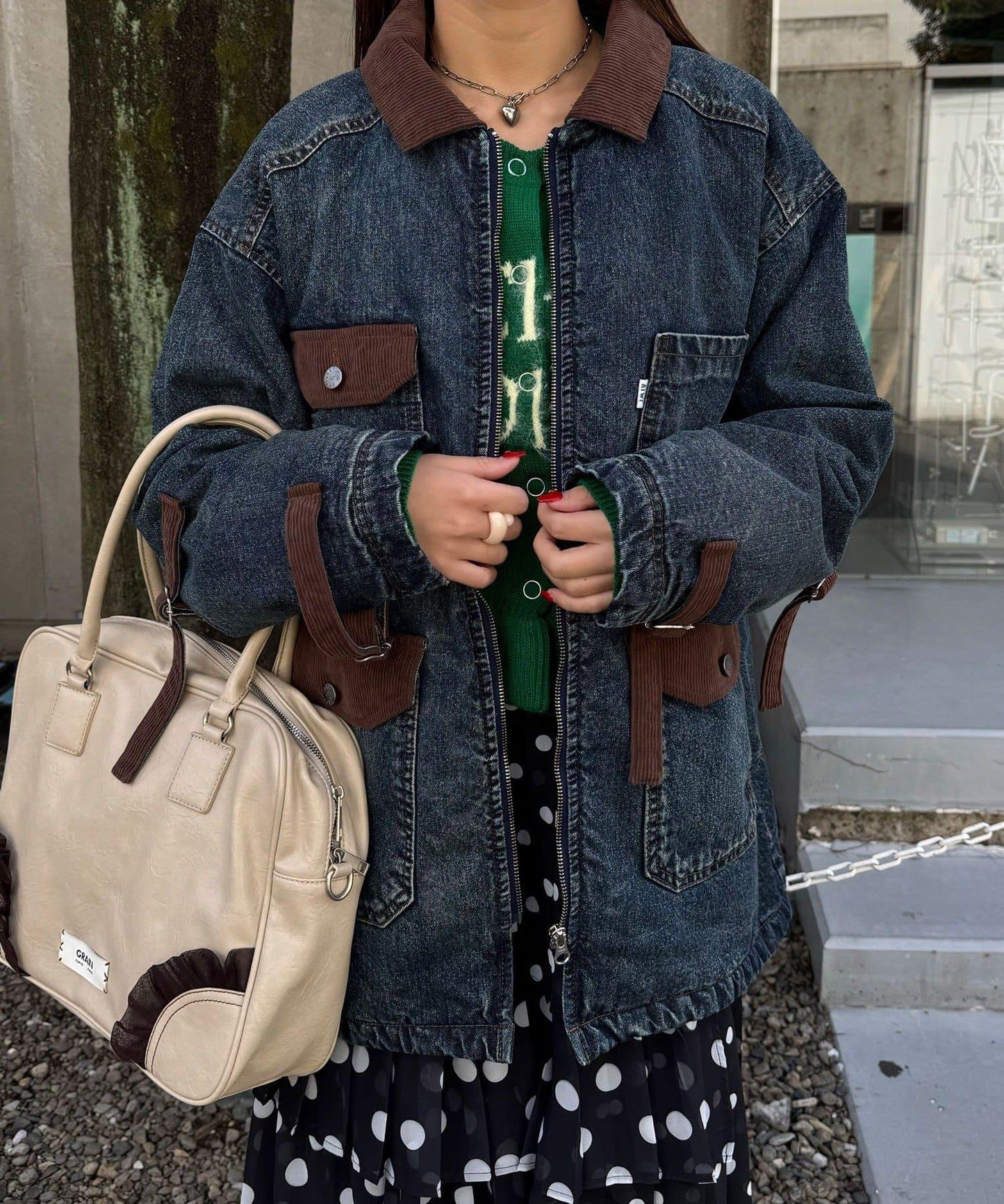 【ANTI WARP /アンチワープ】Day One牛仔夾克