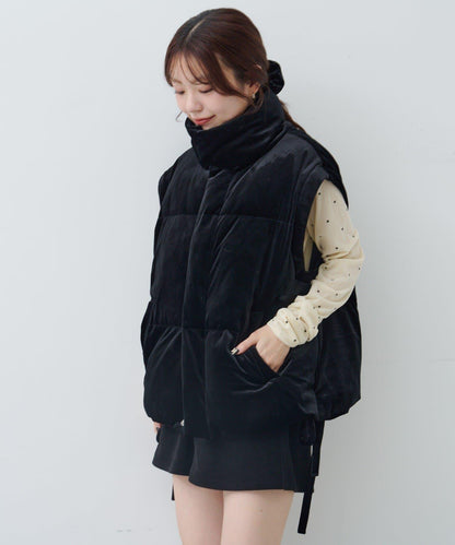 天鵝絨加棉夾克