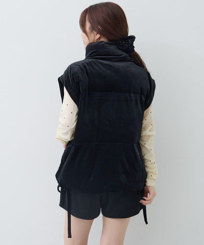 天鵝絨加棉夾克