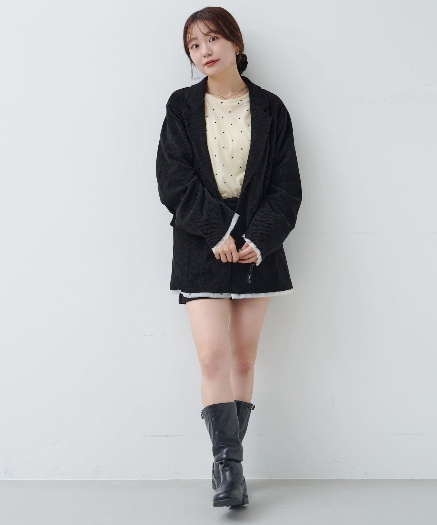 燈芯絨內襯夾克