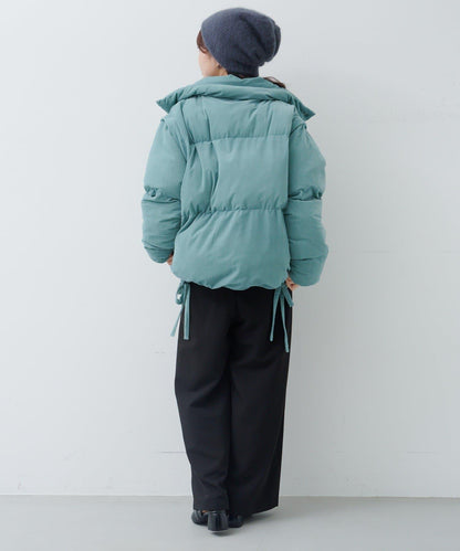 天鵝絨加棉夾克