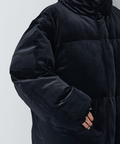 天鵝絨加棉夾克