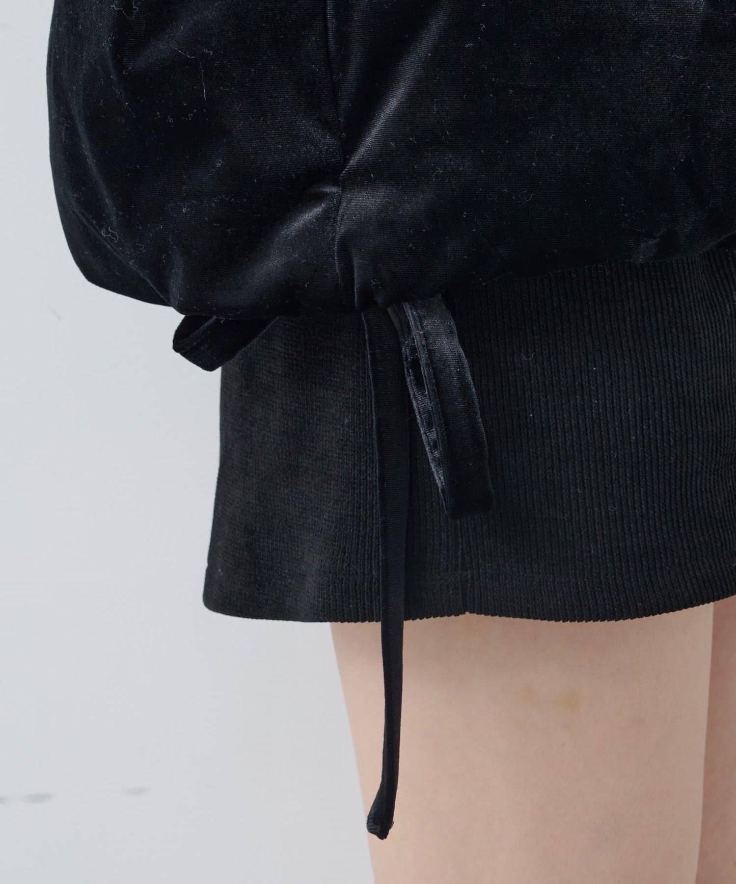 天鵝絨加棉夾克