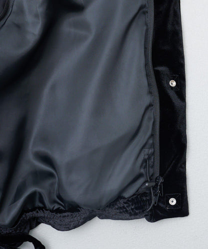 天鵝絨加棉夾克