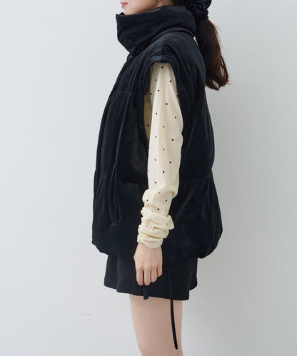 天鵝絨加棉夾克