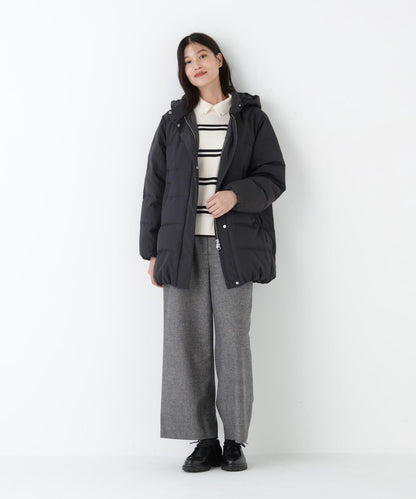 連帽立領兩穿羽絨大衣