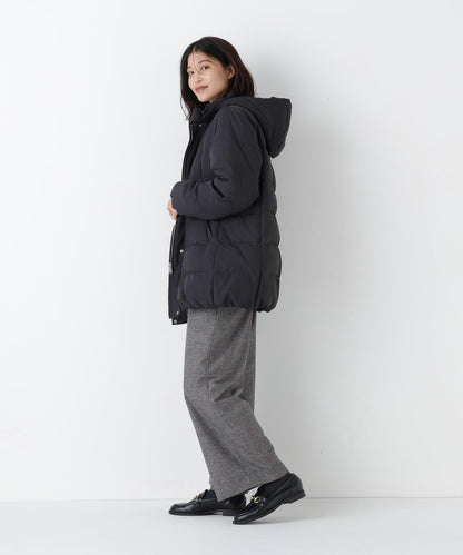 連帽立領兩穿羽絨大衣