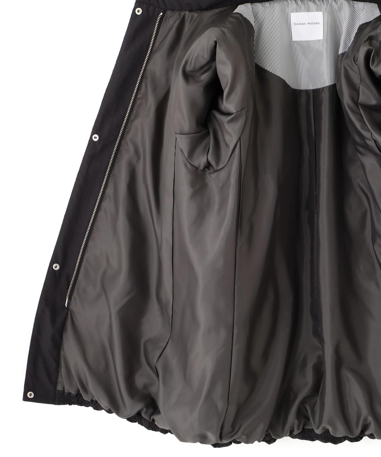 連帽立領兩穿羽絨大衣