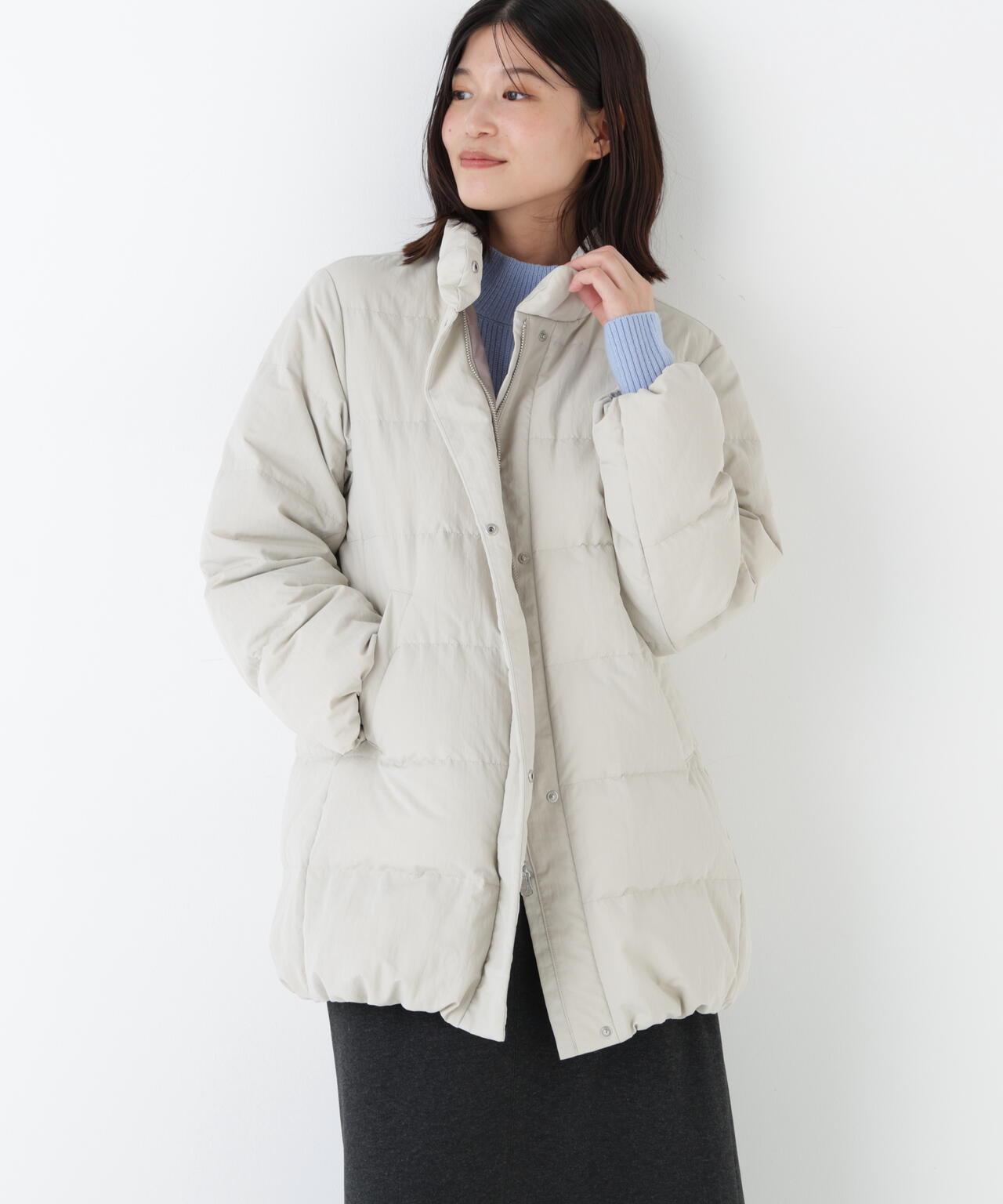 連帽立領兩穿羽絨大衣