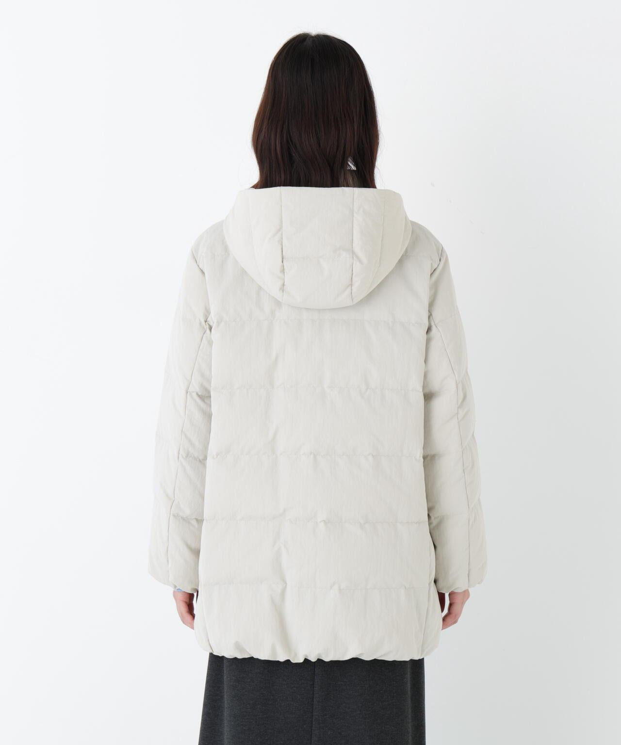 連帽立領兩穿羽絨大衣