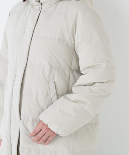 連帽立領兩穿羽絨大衣