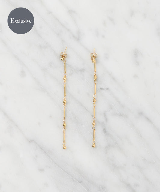 『聯名』PHILIPPE AUDIBERT×URBAN RESEARCH 石榴石耳環