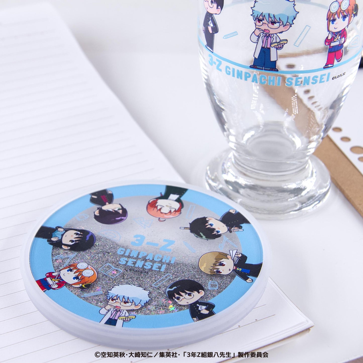 3年Z組銀八老師 閃粉杯墊 01.集合