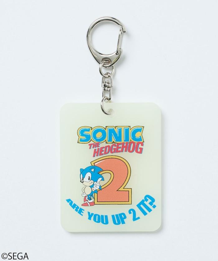 聯名 SONIC THE HEDGEHOG 2/《刺蝟索尼克》2 夜光鑰匙扣