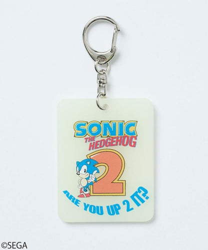 聯名 SONIC THE HEDGEHOG 2/《刺蝟索尼克》2 夜光鑰匙扣