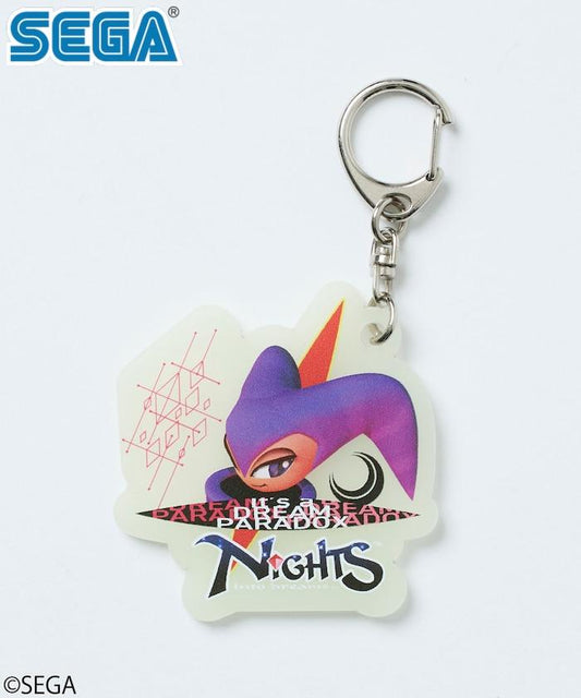 限定版 NiGHTS/ナイツ 夜光鑰匙扣