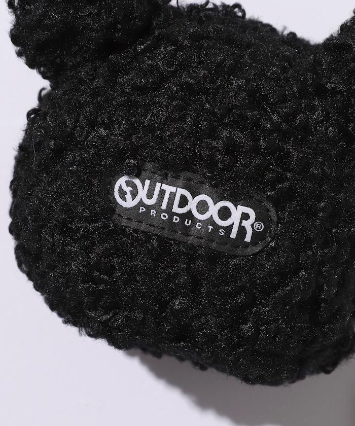 x BASICKS 仿羊羔絨小熊掛飾包