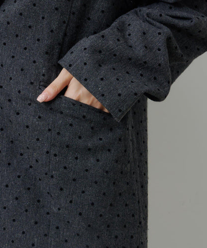 波點花呢夾克
