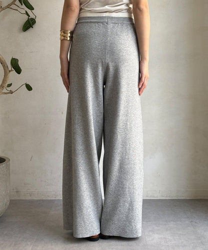 雙層腰設計針織褲