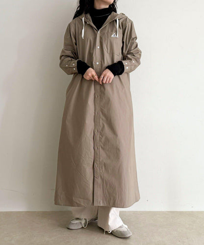 【GEVACO/ゲバコ】連帽襯衫連衣裙