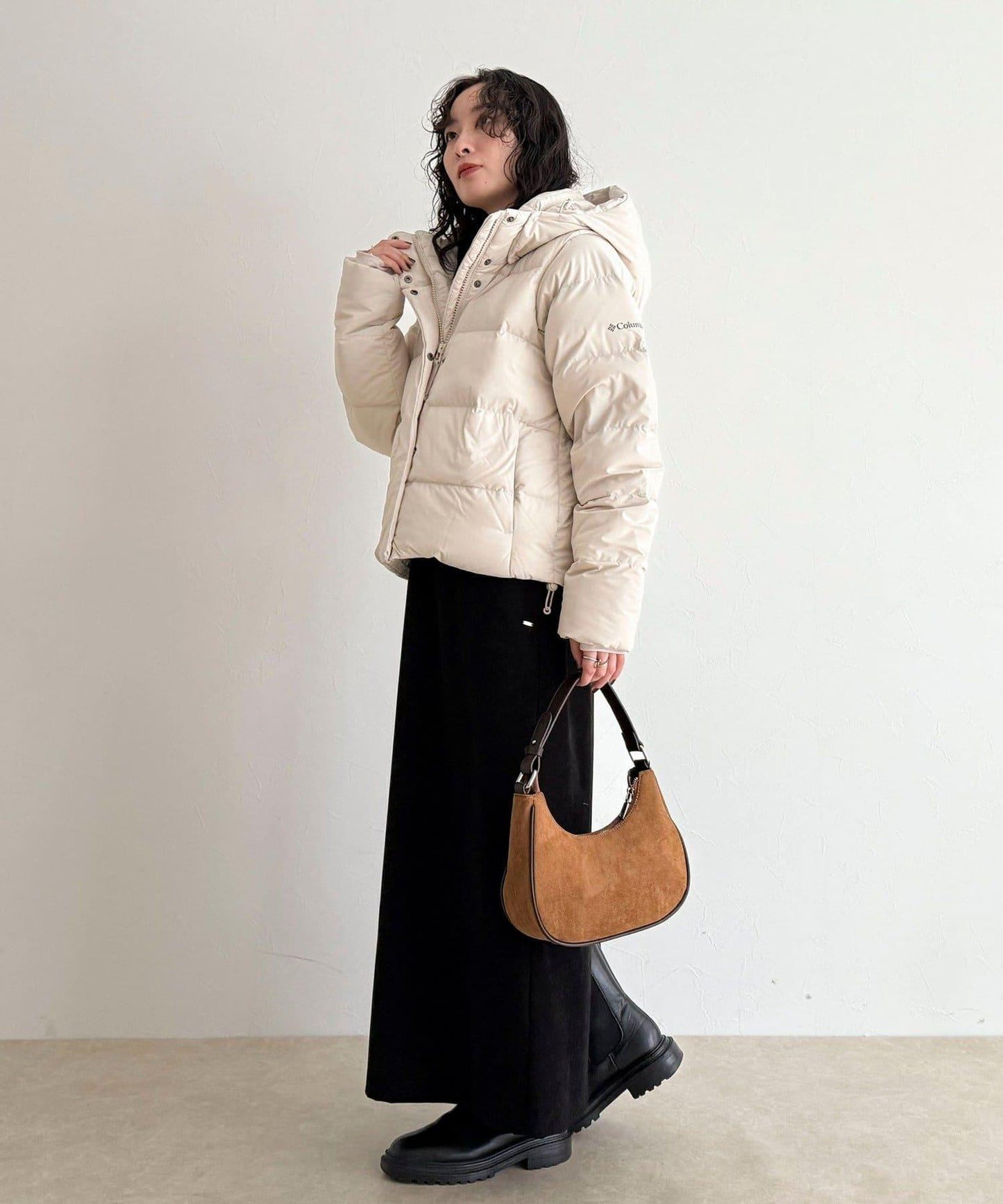 【Columbia/コロンビア】Amaze Puff連帽羽絨夾克