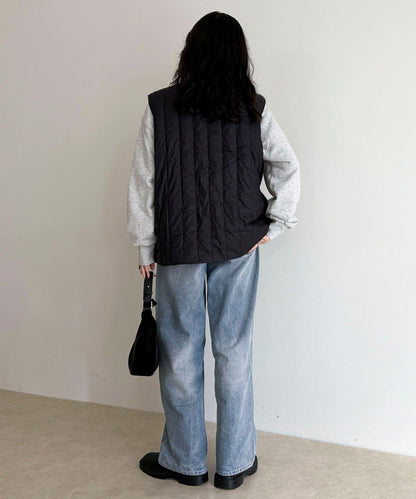 【TAION】可雙面穿中式扣內膽羽絨背心