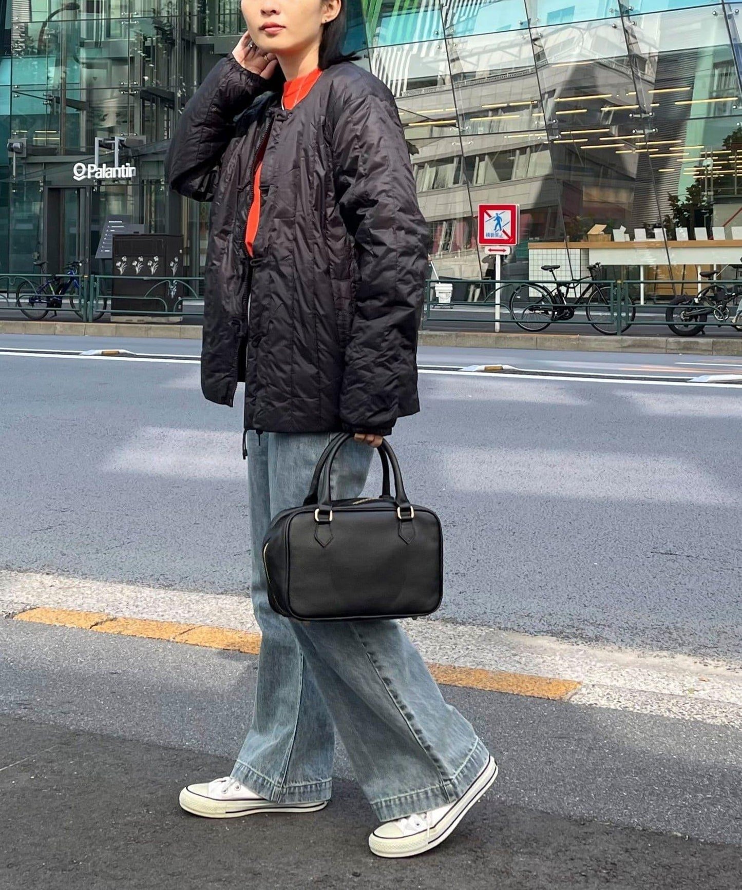 【TAION】可雙面穿中式盤扣內膽羽絨服