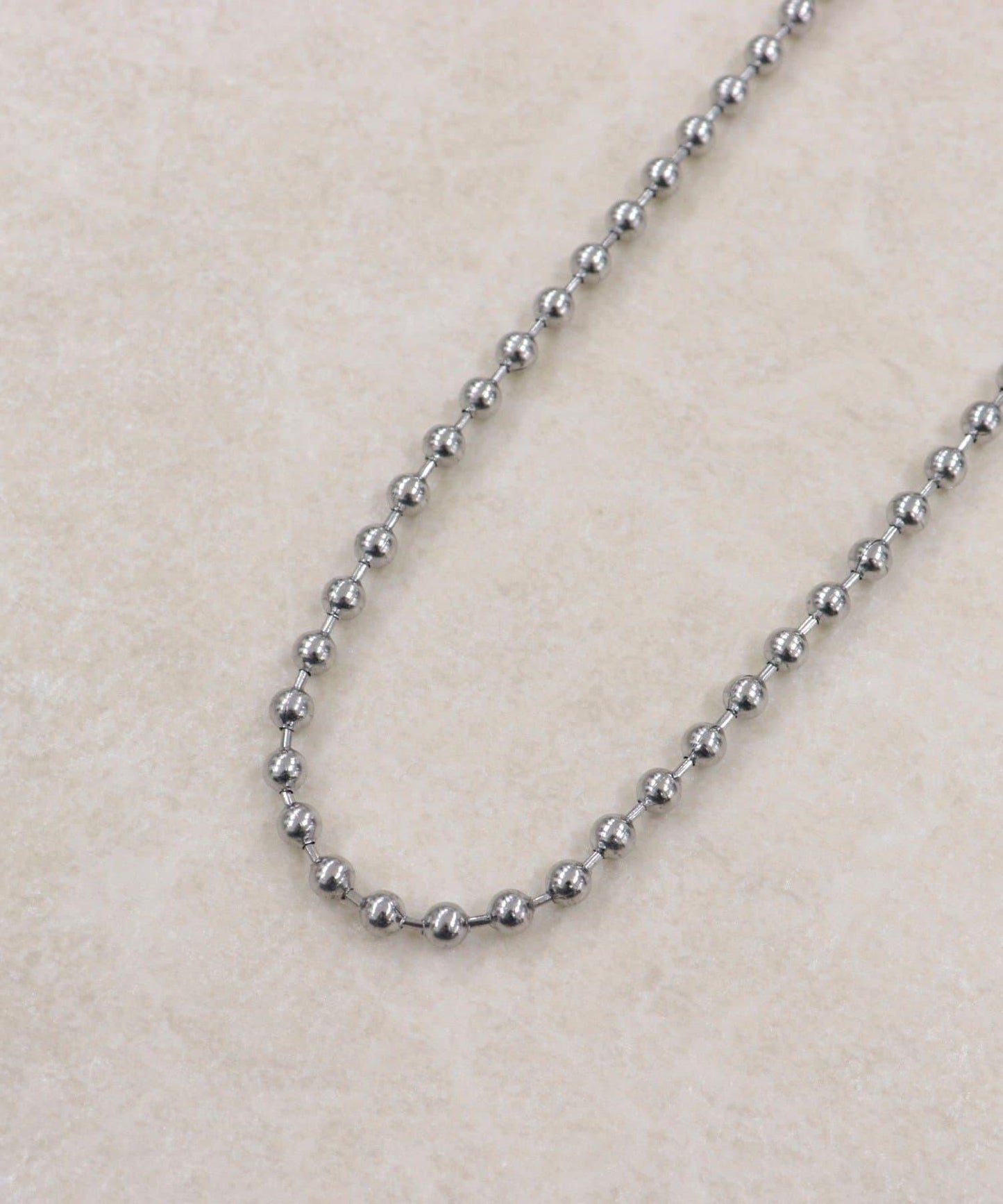 不鏽鋼球鏈掛鉤項鍊