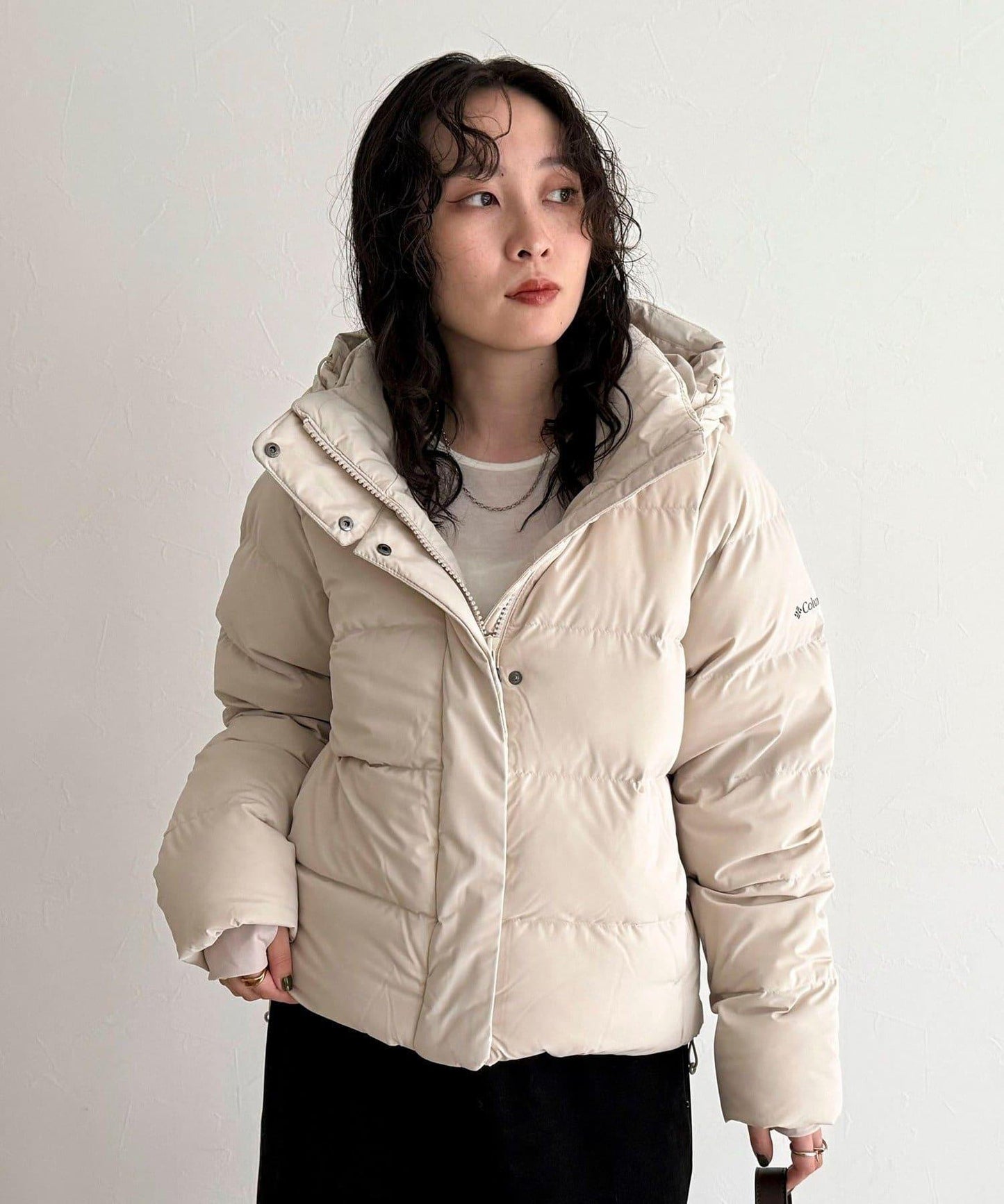 【Columbia/コロンビア】Amaze Puff連帽羽絨夾克