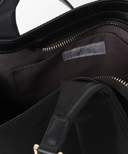 防潑水帶扣尼龍單肩包