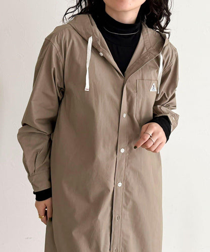 【GEVACO/ゲバコ】連帽襯衫連衣裙