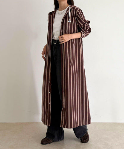 【GEVACO/ゲバコ】連帽襯衫連衣裙