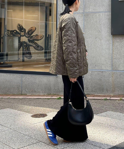 【TAION】可雙面穿中式盤扣內膽羽絨服