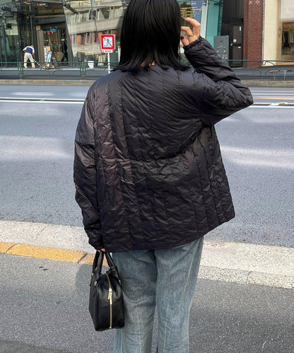 【TAION】可雙面穿中式盤扣內膽羽絨服