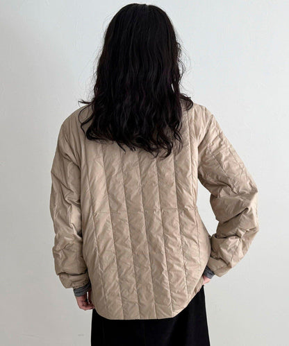 【TAION】可雙面穿中式盤扣內膽羽絨服