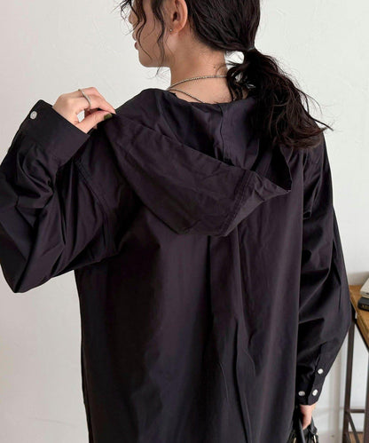 【GEVACO/ゲバコ】連帽襯衫連衣裙