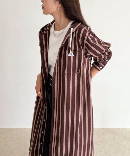 【GEVACO/ゲバコ】連帽襯衫連衣裙