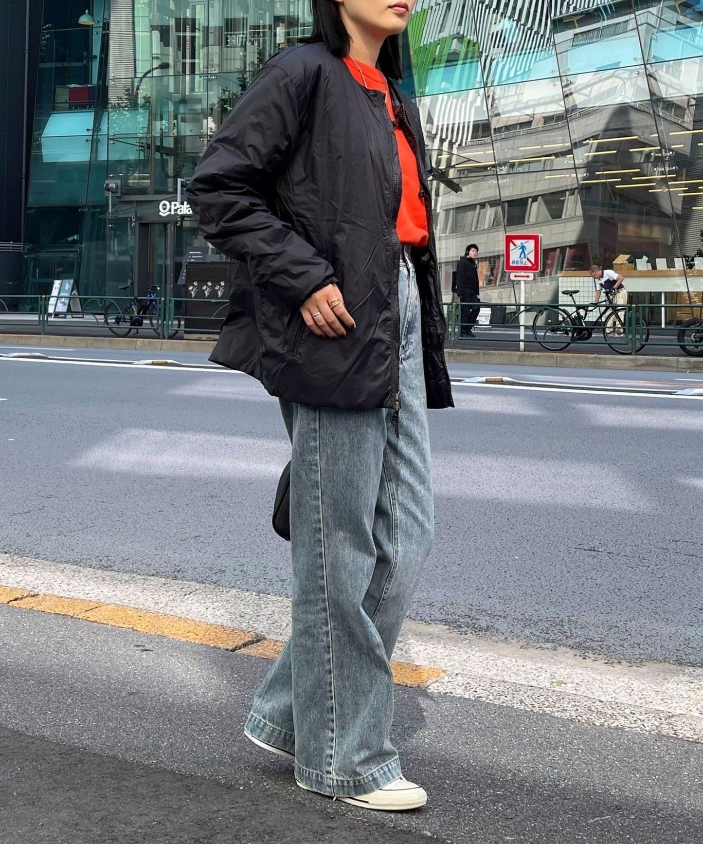 【TAION】可雙面穿中式盤扣內膽羽絨服