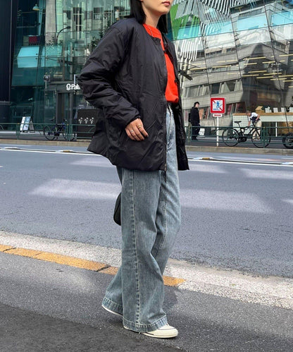 【TAION】可雙面穿中式盤扣內膽羽絨服