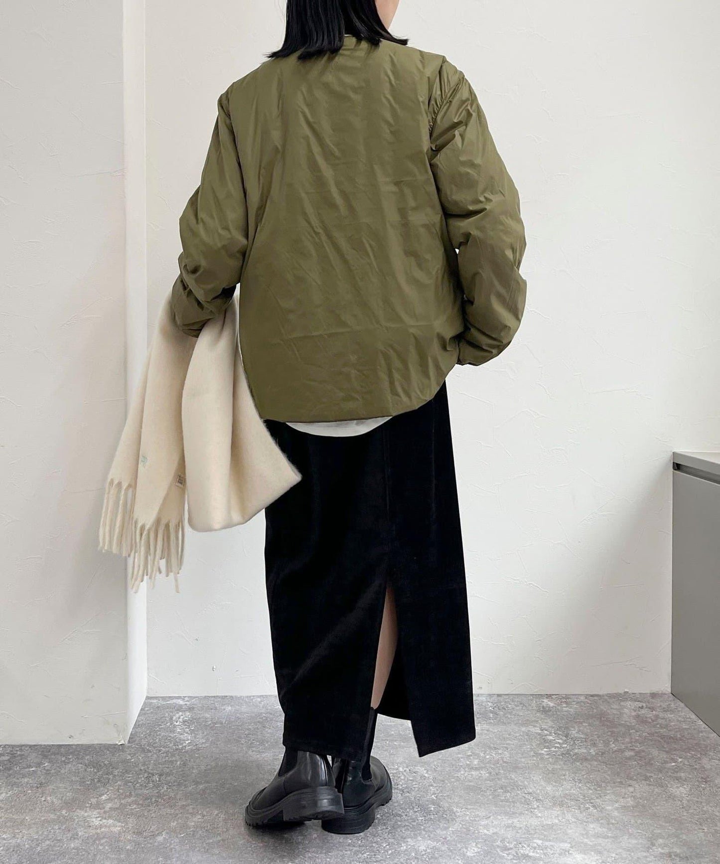 【TAION】可雙面穿中式盤扣內膽羽絨服